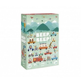 Puzzle dla dzieci, BEEP BEEP! Puzzle dla dzieci, BEEP BEEP!