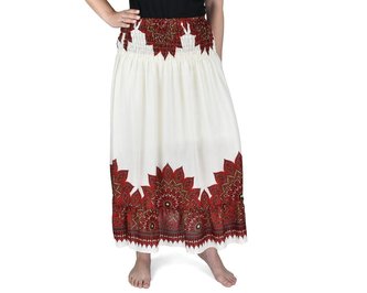 Sukně NIRAN, mandaly, červenobílá Sukně NIRAN, mandaly, červenobílá