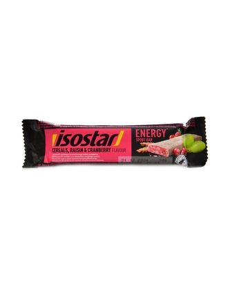 Isostar - Isostar energy sport bar 40 g - rozinky s brusinkami a cereáliemi