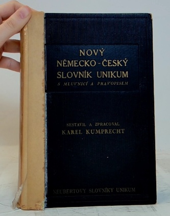 Nový německo-český slovník unikum