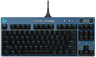 Logitech G PRO Mechanical Keyboard League of Legends Edition - LOL-WAVE2 - US INT'L - EMEA Logitech G PRO Mechanical Keyboard League of Legends Edition - LOL-WAVE2 - US INT'L - EMEA