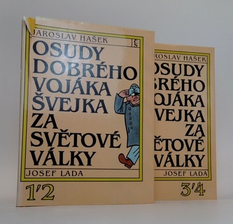 Osudy dobrého vojáka Švejka za světové války 1.-4. díl (komplet