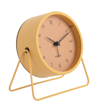 Designový budík 5952YE Karlsson 13cm