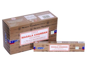 Indické vonné tyčinky Schrinivas Satya Masala Chandan 15 g