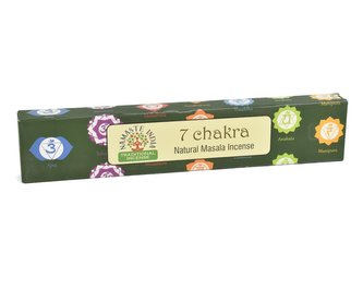 Indické vonné tyčinky Namaste India 15 g 7 chakra