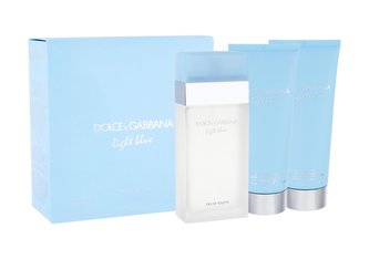 Dolce & Gabbana Light Blue - EDT 100 ml + tělový krém 100 ml + koupelový a sprchový gel 100 ml woman