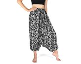 Harémové kalhoty aladin MAERA, světlé, lípa