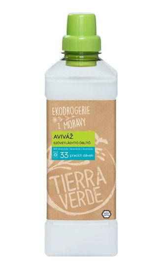 Tierra Verde Aviváž s BIO levandulí 1 l - pro zjemnění syntetického prádla Tierra Verde Aviváž s BIO levandulí 1 l - pro zjemnění syntetického prádla