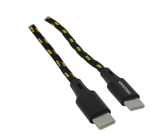 Kabel USB-C/USB-C PD 30W 60cm,opletený