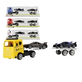 Odtahový vůz s auty