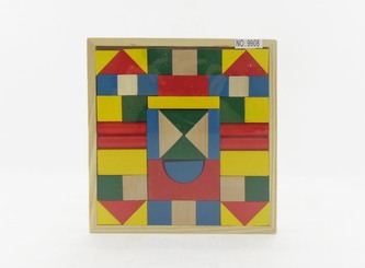 Dřevěné kostky 48 ks