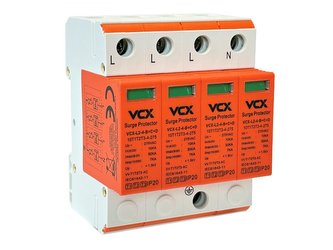 Přepěťová ochrana VCX L2-4-B+C+D AC třída T1T2T3 (B+C+D) 4P 7kA Professional