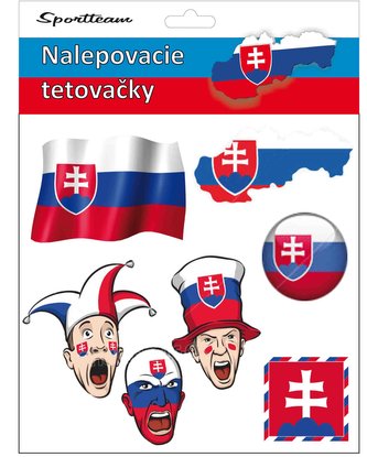 Tetovací obtisky SPORTTEAM® Slovenská Republika 2