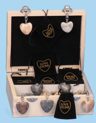 Přívěšek srdce v taštičce