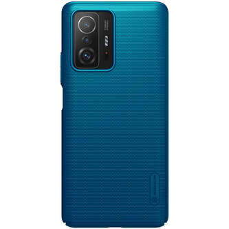 Nillkin Super Frosted Zadní Kryt pro Xiaomi 11T/11T Pro Peacock Blue Nillkin Super Frosted Zadní Kryt pro Xiaomi 11T/11T Pro Peacock Blue
