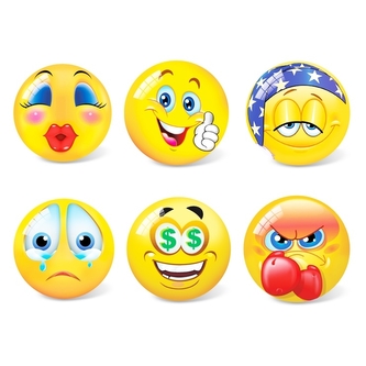 Míč EMO (Assorted), 11 cm