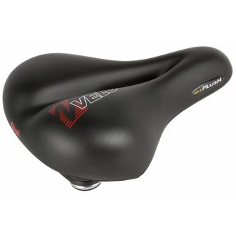 sedlo VELO Plush Gel Elasto 275x213mm černé