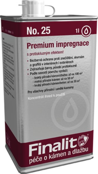 Finalit Nr.25 - Premium impregnace 
(protiskluzná) 1 l
