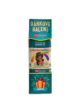 VitaHarmony - Probio Méďa gummies 40 gummies dárkové balení
