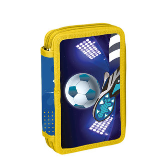 Penál 2-patrový/plný SPIRIT - Football Champ