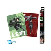 Set 2 plakátů Attack on Titan - Set 1 (52x38 cm)