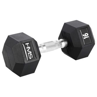 Hexagonální jednoručka HMS 16 kg Velikost: 16 kg