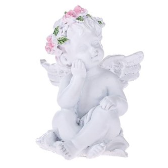 Polyresinový sedící anděl, 12/288