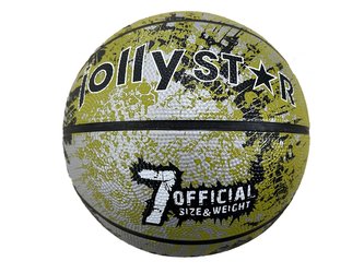 Míč basketbalový JollyStar zelený