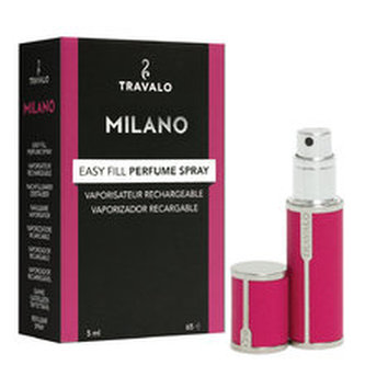 Travalo Milano - plnitelný flakon 5 ml (tmavě růžový) woman