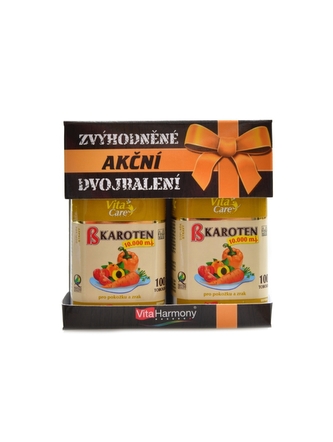 VitaHarmony - Beta karoten 10.000mj 100 + 100 tobolek