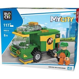 Klocki Blocki 117 el. MyCity Śmieciarka