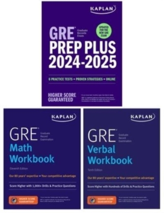 GRE Complete 2024-2025 - Updated for the New GRE: 3-Book Set Includes 6 Practice Tests + Live Class Sessions + 2500 Prac
