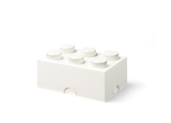 LEGO úložný box 6 - bílá LEGO úložný box 6 - bílá