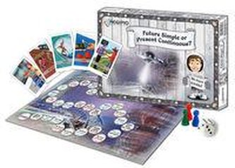 Present Continuous or Future Simple - gra planszowa