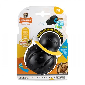 Nylabone hračka Strong kužel příchuť hovězí M