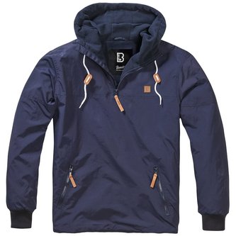 Bunda LUKE windbreaker NAVY MODRÁ vel.L