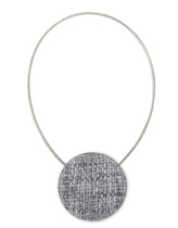 Dekorační ozdobná spona na závěsy s magnetem CONTE, světlá šedá, O 3,5 cm Mybesthome