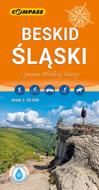 Mapa Beskid Śląski i Pasmo Wielkiej Raczy - wersja laminowana