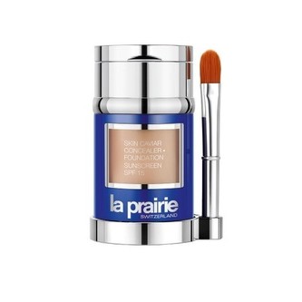 La Prairie Luxusní tekutý make-up s korektorem SPF 15 (Skin Caviar Concealer Foundation) 30 ml + 2 g Luxusní tekutý make-up s korektorem SPF 15 (Skin Caviar Concealer Foundation) 30 ml + 2 g - Odstín Honey Beige woman
