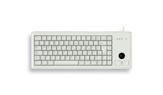 CHERRY klávesnice G84-4400, trackball, ultralehká, PS/2, EU, šedá CHERRY klávesnice G84-4400, trackball, ultralehká, PS/2, EU, šedá