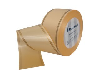 Smuteční stuha klasik s proužkem 68341 5 cm x 50 m - 22 krémová