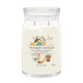 Svíčka Yankee Candle - SWEET VANILLA HORCHATA, velká
