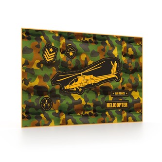 Oxybag Podložka na stůl 60x40cm Helikoptéra