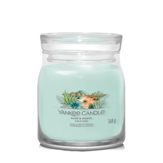 Svíčka Yankee Candle - ALOE & AGAVE, střední