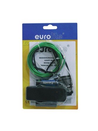 Eurolite neonový provázek 2mm, 2m, zelený