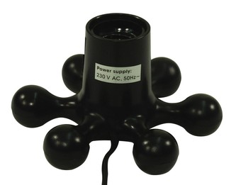 Eurolite základna "Hexopus" s paticí E27, černá