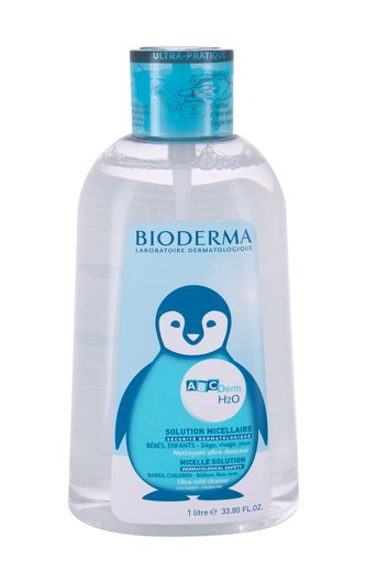 Bioderma Micelární voda pro citlivou dětskou pokožku ABCDerm (H2O Micelle Solution) 1000 ml child