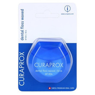 Curaprox Dentální nit s příchutí máty DF 834 50 m unisex