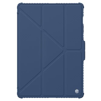 Nillkin Bumper PRO Protective Stand Case Multi-angle pro Samsung Galaxy Tab S9 FE+ Sapphire Blue
