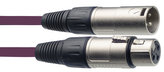 Stagg SMC10 CPP, mikrofonní kabel XLR/XLR, 10m, fialový
